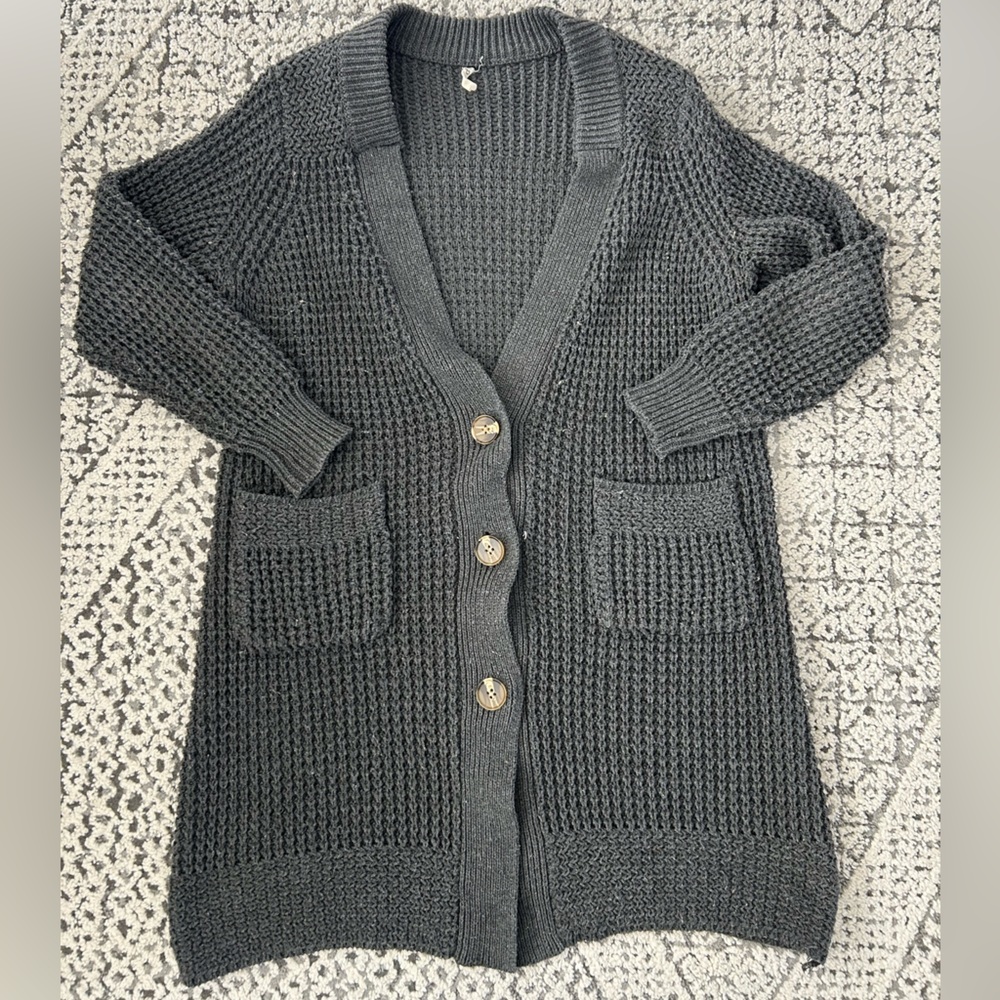 POL Charcoal Knit Sweater